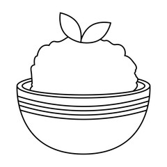 kitchen bowl with mashed potatoes