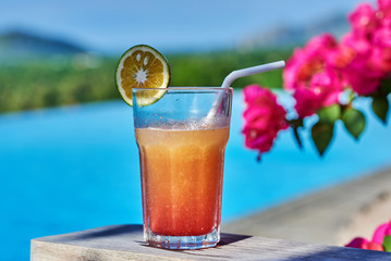 Tequila Sunrise cocktail.