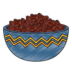 kitchen bowl with beans black