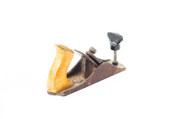 A small plane for wood carving, close-up, isolateA small plane for wood carving, close-up, isolate, jointer, trying-plane, professional