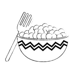 kitchen bowl with beans