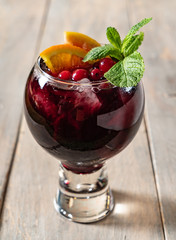 red wine sangria