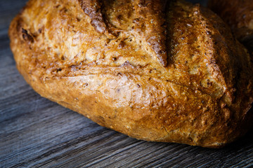 delicious handmade oblong wheaten bread