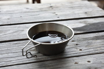 山で飲んだ美味しいコーヒー