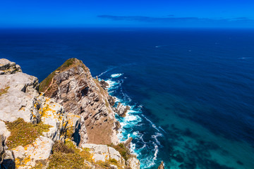 Pointe rocheuse de Cape Point - Afrique du Sud