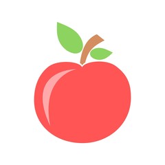 Apple icon. Vector illustration.