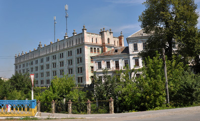 Yagilnitsky castle Lyantskoronsky in Ukraine