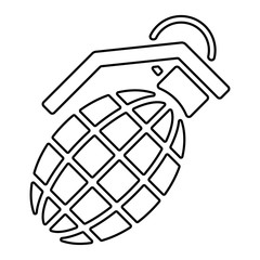 Kriminalität Icon - Granate