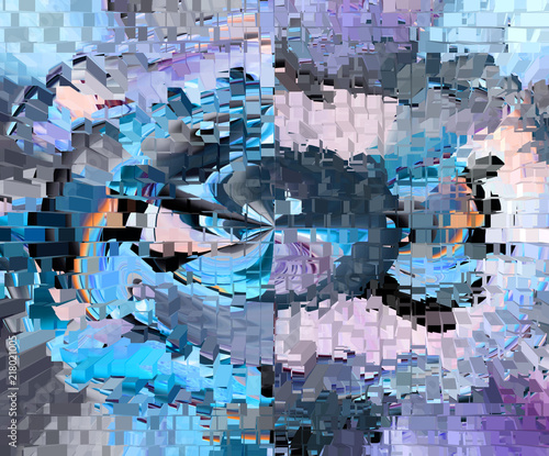 Abstract Painting Graphic Arts Abstraction And Art Stock