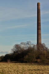 Fototapeta na wymiar Huge old chimney