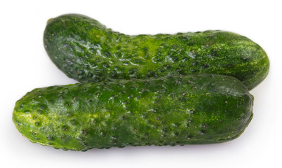Fresh cucumbers