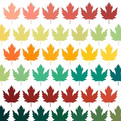 background with leaves. Symbol of Canada. Background for the postcard. Template for an autumn postcard. 