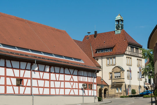 Rathaus und Alte Kelter in Schwaigern