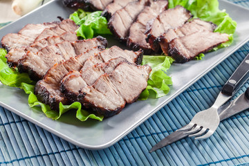 Char Siu Pork - Chinese roasted pork shoulder