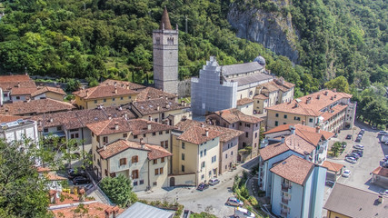 Fototapeta premium Church in Gemona, Italy