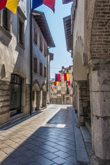 Gemona Street old town city