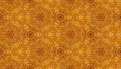 Abstract seamless color pattern