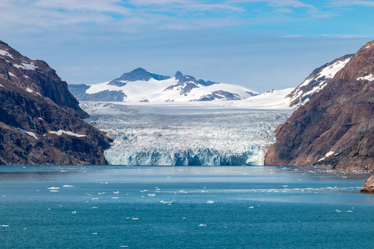 Gletscher Prinz Christian Sund Passage