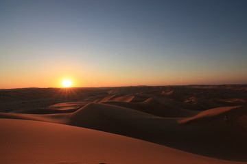 Fototapeta na wymiar Wüste in Abu Dhabi