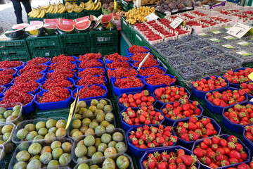 Bonn Markt, Obststand