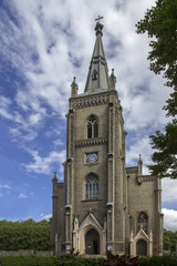 Fototapeta na wymiar Ancient Catholic Cathedral in Riga