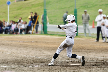 少年野球の打者