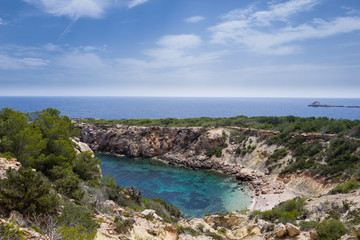 Ibiza coast