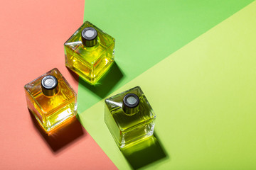 beautiful bottle of perfume