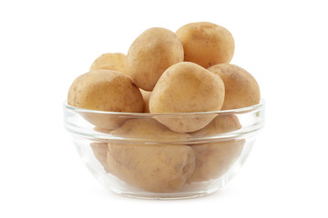 potato isolated on white background