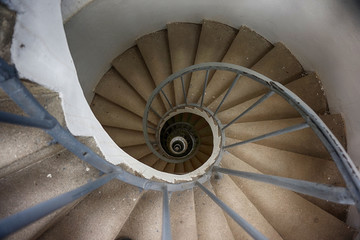 nice spiral stairs from Lednice minaret tower