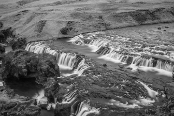 Behind Skogafoss