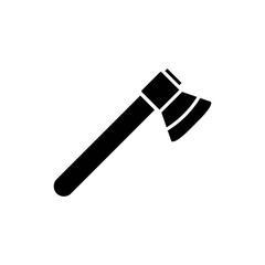 ax on white background
