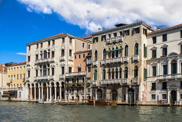Fototapeta na wymiar Palazzo Michiel, Venice, Italy