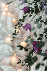 rose petals on a light background