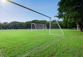 Soccer field.