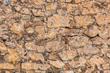 Texture antique wall of old bricks