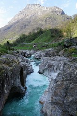 Verzasca Tal in der Nähe von Ascona in der Schweiz