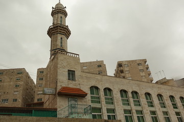 Obraz premium Turm - Minarett - Gebäude - Amman - Jordanien