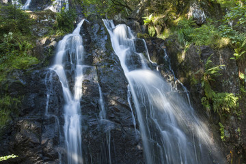 Obraz premium Gehard waterfall in Vosges France 