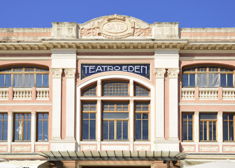 Obraz premium Art Nouveau building from the 1930s in Viareggio, Italy