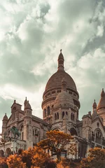 Deurstickers Basilica of Montmartre (Sacré-Cœur Basilica/La Basilique du Sacré Cœur de Montmartre) © Vadym