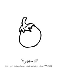 농산물 일러스트 / 손으로 그린 과일과 채소 그림