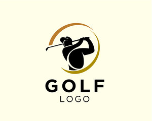 golf logo - obrazy, fototapety, plakaty