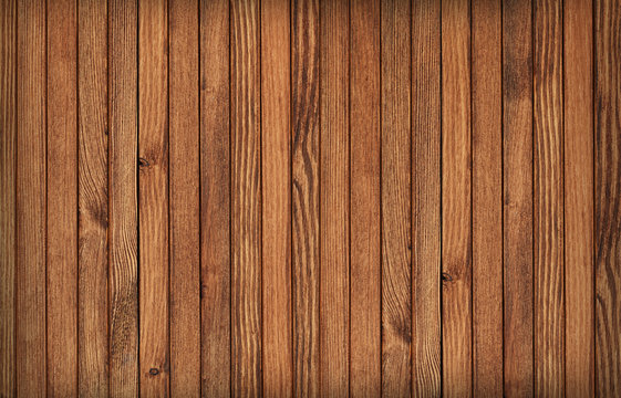 Texture of brown wooden planks