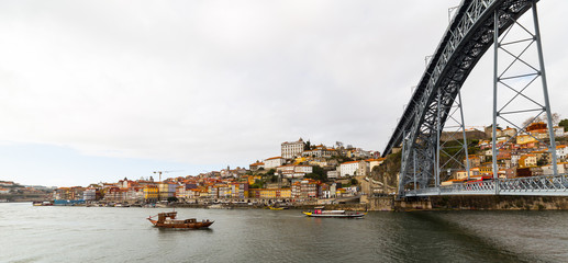 The Dom Luis I Bridge, Porto, Portugal