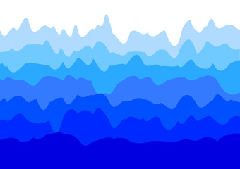 Abstract background with textures of shades of blue