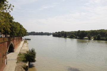 La Garonne à Toulouse, Haute-Garonne	