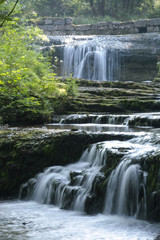 Herisson waterfalls in Jura France