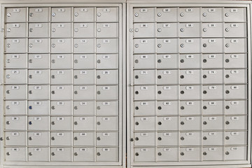 post pigeon hole and letter box