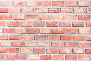 Vintage brown brick wall texture for background